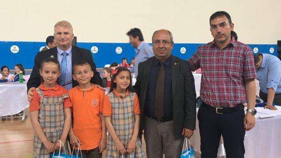 İlkokullar Arası Bilgi Yarışmasının Birincisi Seyitaliler Atatürk İlkokulu
